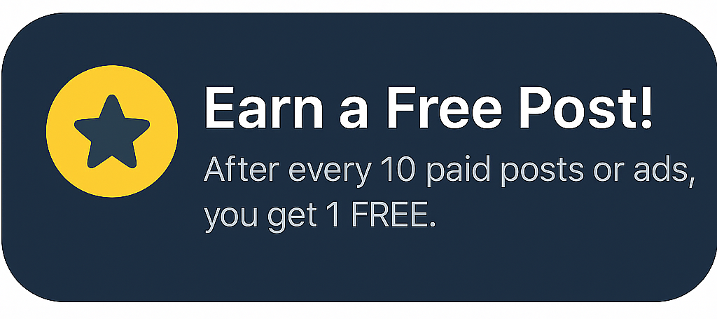 Earn a Free Job Posting